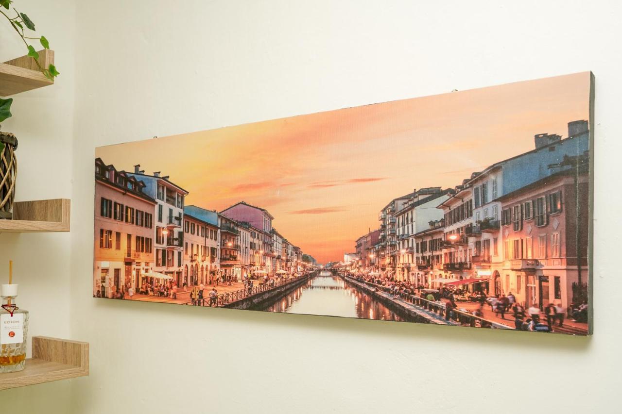 Apartament Bomboniera Sui Navigli Con A/C & Wi-Fi Mediolan Zewnętrze zdjęcie